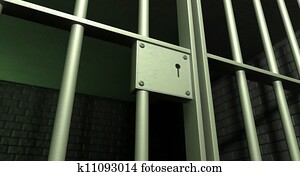 Jail Cell Door Locked