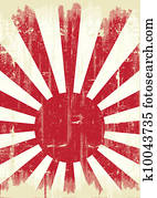 Japan grunge flag Japan grunge flag