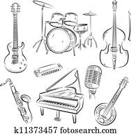 Jazz band set Jazz band set