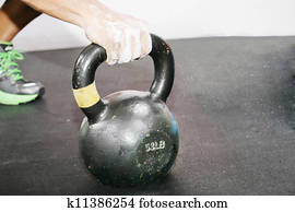 kettlebell crossfit workout on the gym kettlebell crossfit workout on the gym