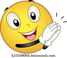 klatschen, smiley klatschen, smiley