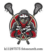 Lacrosse Mascot Lacrosse Mascot