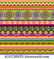Latin American pattern