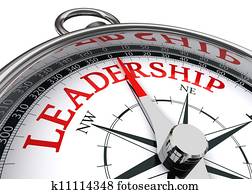 liderança, conceitual, compasso