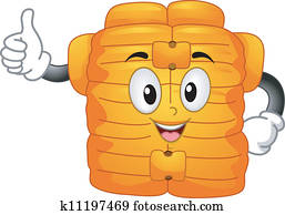 Life Vest Mascot