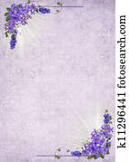 lilac bouquet frame lilac bouquet frame