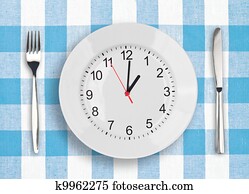 Lunch time concept Lunch time concept