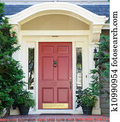Magenta home door