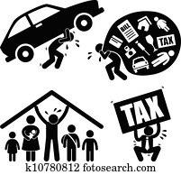 Man Family People Financial Problem Man Family People Financial Problem