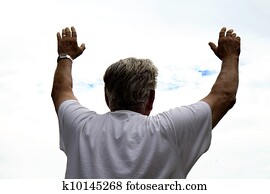 Man Praising God