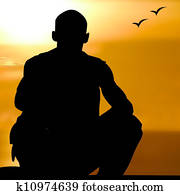  Man, the only one, meditation, Zen