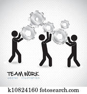 mannschaft- arbeit mannschaft- arbeit
