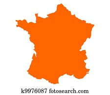 Map of France Map of France