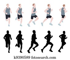 marathon runner marathon runner