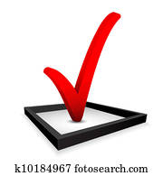 marca de verificación