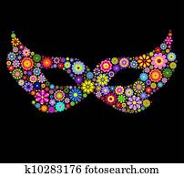 Mardi gras mask Mardi gras mask
