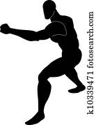 Martial Arts, illustration Martial Arts, illustration