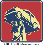 Mechanic Technician Car Repair Retro Mechanic Technician Car Repair Retro