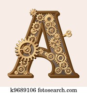 Mechanical alphabet Mechanical alphabet