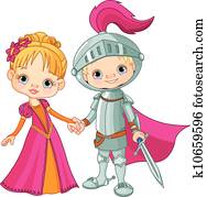 Medieval Boy and Girl Medieval Boy and Girl