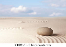 Meditation zen garden background