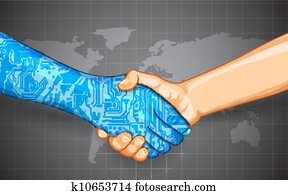 menschlich, technologie, wechselwirkung