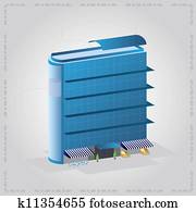 modernes, bürogebäude