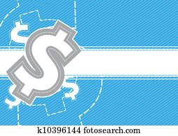 Money background design