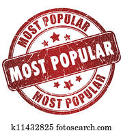 Most popular stamp Most popular stamp