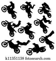 motocross freestyle silhouette motocross freestyle silhouette