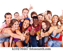 Multi-ethnic group people. Multi-ethnic group people.