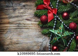 natal, madeira, fundo