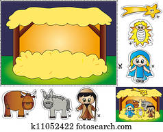 nativity cut and paste nativity cut and paste
