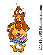 Nervous Thanksgiving Turkey Nervous Thanksgiving Turkey