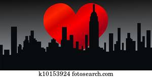 New York city love New York city love
