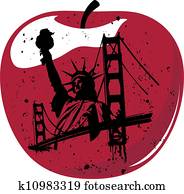 new york the big apple new york the big apple