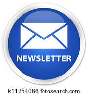 Newsletter blue button Newsletter blue button