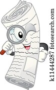 Newspaper Mascot Newspaper Mascot