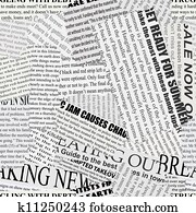 Newsprint Background Newsprint Background