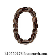 Number from Coffee Beans