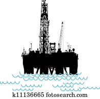 Oil rig number two Oil rig number two