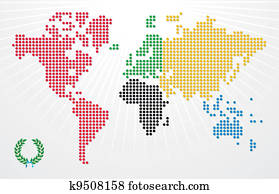olympics, jogos, mapa mundial, ilustração