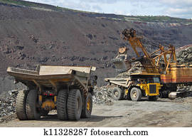 Opencast mining