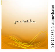 orange, swirly, hintergrund