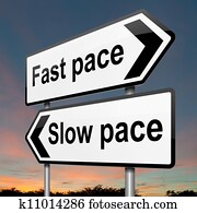 Pace of life. Pace of life.
