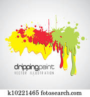 paint dripping clipart