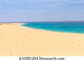 Paradise Island in sal cape verde 