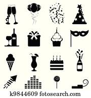party, und, feier, heiligenbilder party, und, feier, heiligenbilder