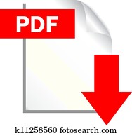 Pdf file download icon Pdf file download icon