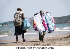 peddlers on the beach peddlers on the beach